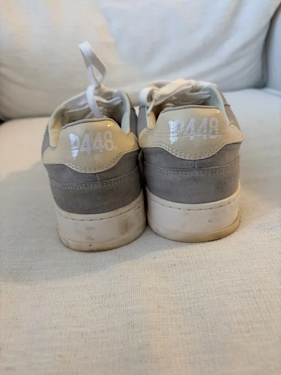 P448 Gray Suede Sneakers - Picture 2 of 6